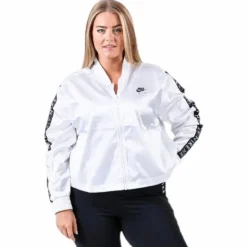 Nsw Air Track Jacket Satin Plus White