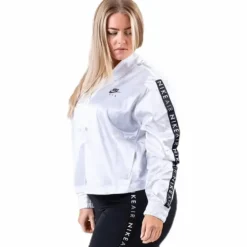Nsw Air Track Jacket Satin Plus White