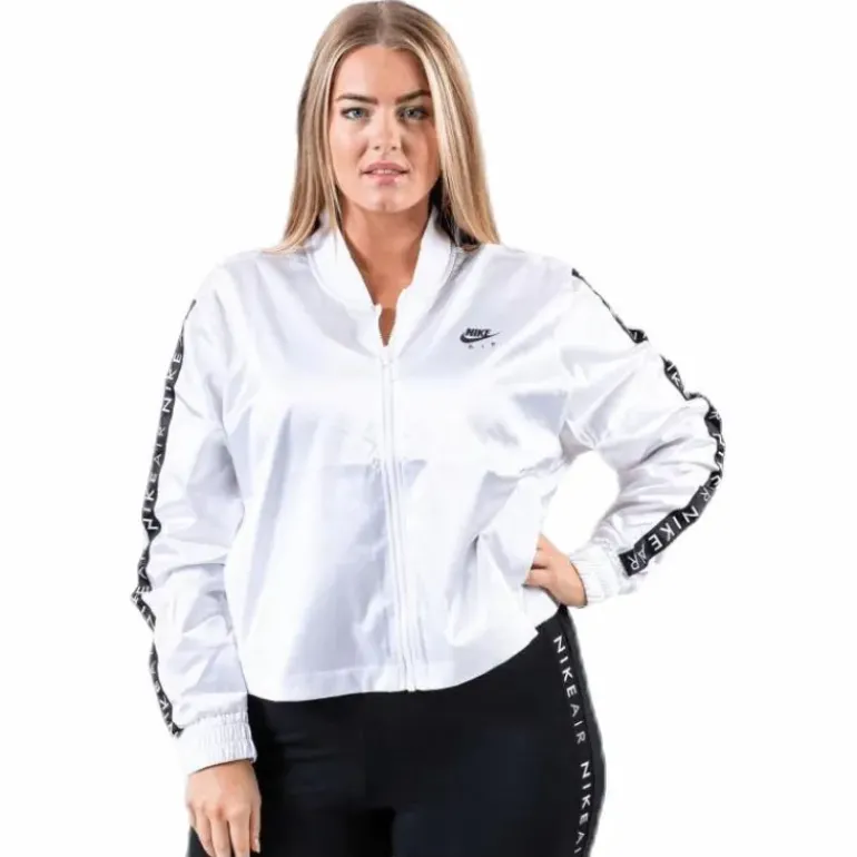 Nsw Air Track Jacket Satin Plus White