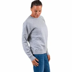 Nsw Essential Crew Flc White/Grey