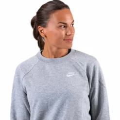 Nsw Essential Crew Flc White/Grey