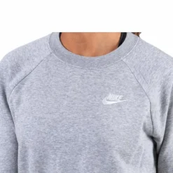 Nsw Essential Crew Flc White/Grey