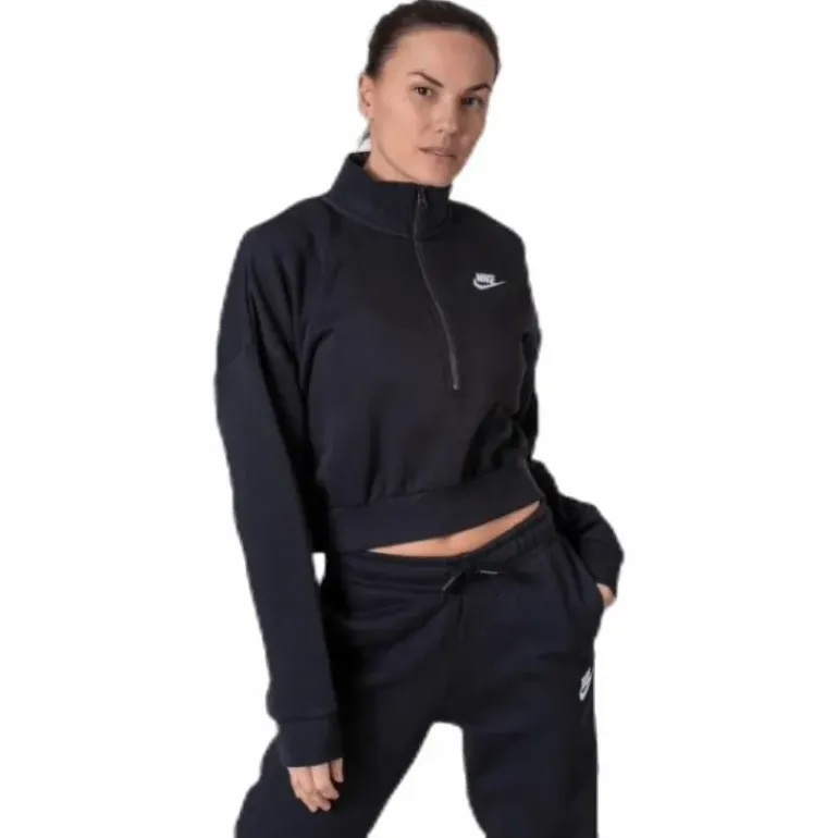Nsw Essential Flc Crop Hz White/Black