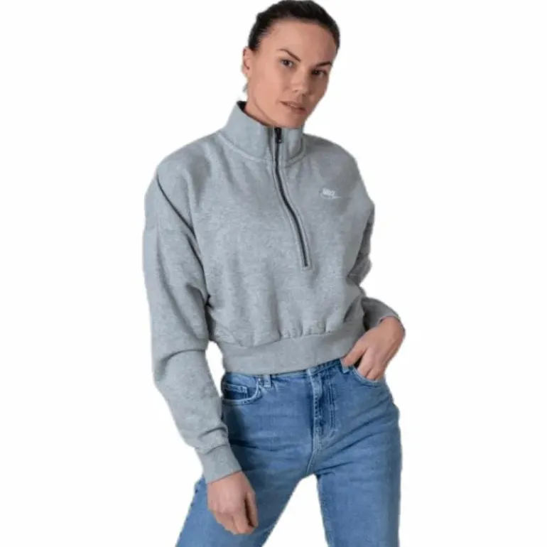 Nsw Essential Flc Crop Hz White/Grey
