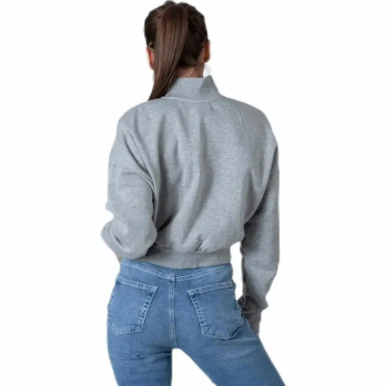 Nsw Essential Flc Crop Hz White/Grey