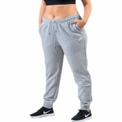 Nsw Essential Pant Reg Plus White/Grey