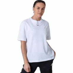 Nsw Essential Ss Bf Top White/Black