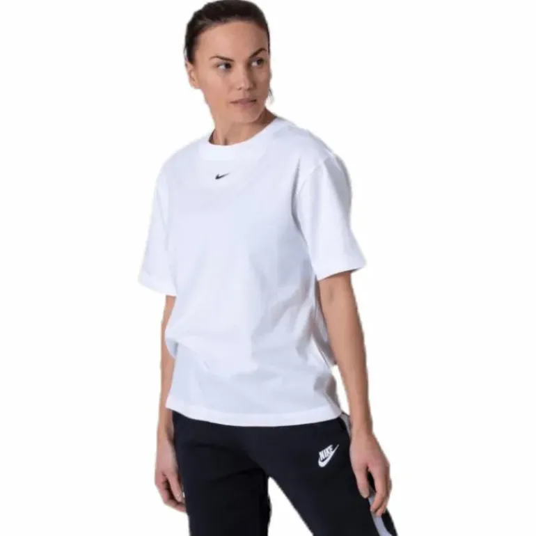 Nsw Essential Ss Bf Top White/Black