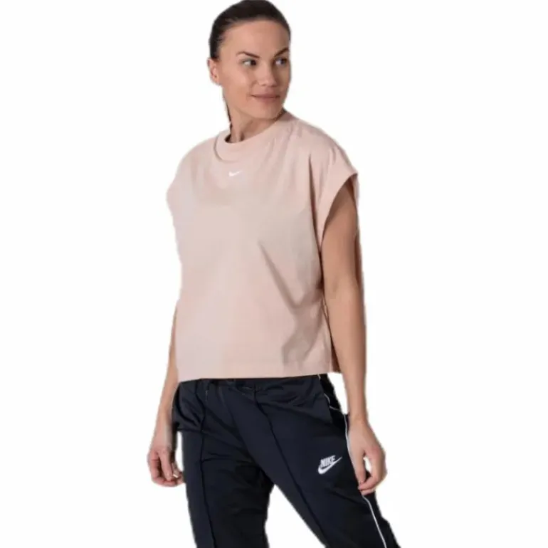 Nsw Essential Ss Top White/Beige