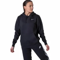 Nsw Flc Trend Hoodie White/Black