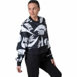 Nsw Fleece Crew Black