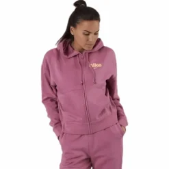 Nsw Hoodie Fz Flc Bb Vrsty Pink