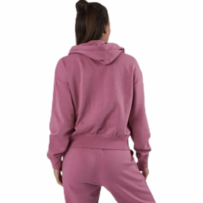 Nsw Hoodie Fz Flc Bb Vrsty Pink