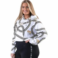 NSW Hoody Glam Dunk Plus White