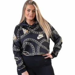 NSW Hoody Glam Dunk Plus Black