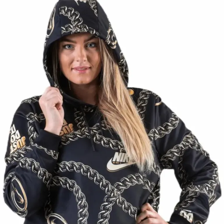 NSW Hoody Glam Dunk Plus Black