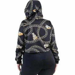 NSW Hoody Glam Dunk Plus Black