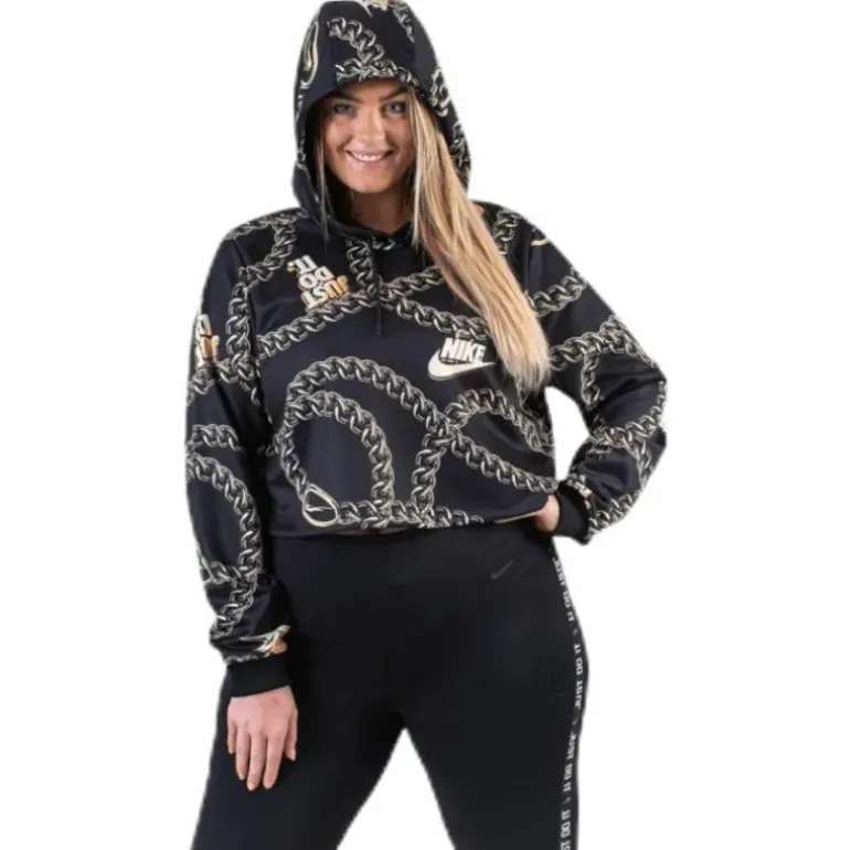 NSW Hoody Glam Dunk Plus Black