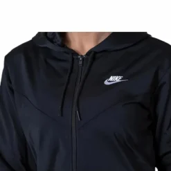 Nsw Hrtg Hoodie Fz Pk White/Black