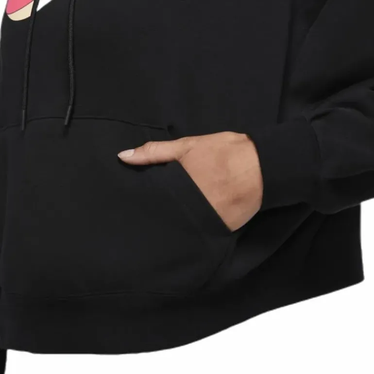 Nsw Icn Clsh Flc Hoodie Ft Black