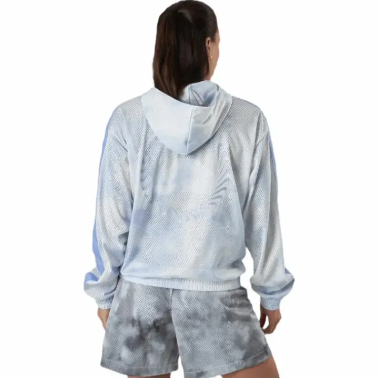 Nsw Icn Clsh Jkt Mesh Aop White