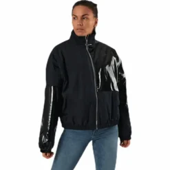 Nsw Icn Clsh Jkt Syn Fill Black