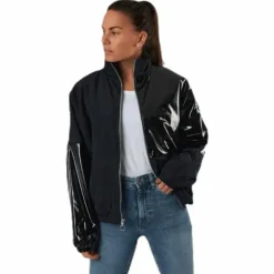 Nsw Icn Clsh Jkt Syn Fill Black