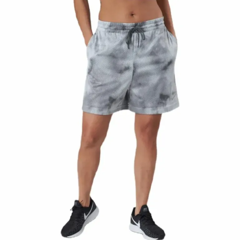 Nsw Icn Clsh Shrt Msh Aop Hr Grey
