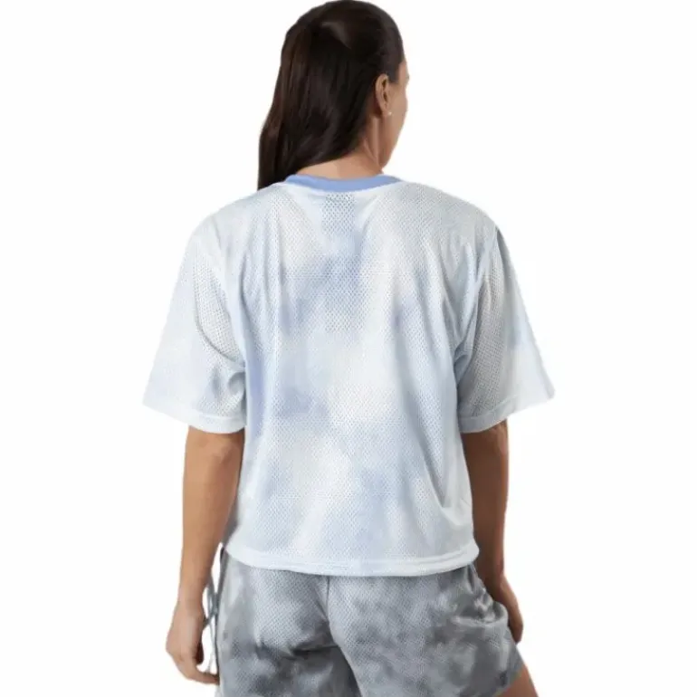 Nsw Icn Clsh Ss Top Mesh Aop White