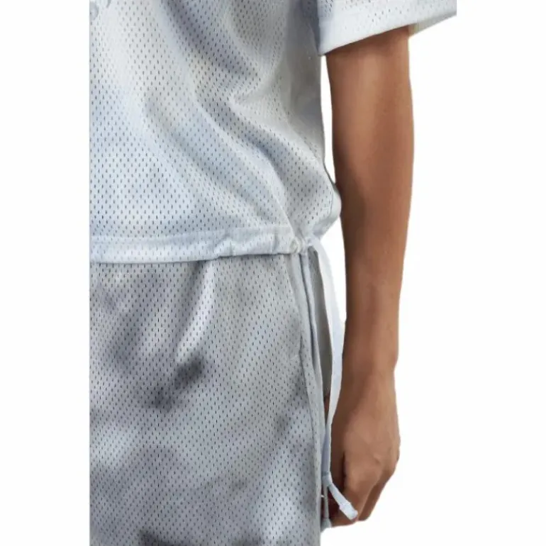 Nsw Icn Clsh Ss Top Mesh Aop White