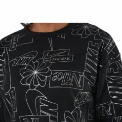 Nsw Icon Clash Flc Aop Top Black