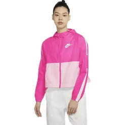 Nsw Jkt Wvn Pink/White