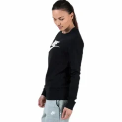 Nsw Ls Sweater White/Black