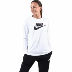 Nsw Ls T-Shirt White/Black