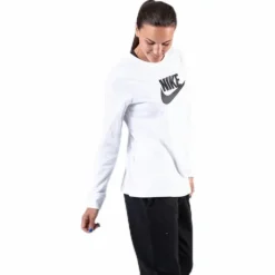 Nsw Ls T-Shirt White/Black