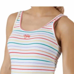 Nsw Retro Fem Bdsuit Aop 2 Red