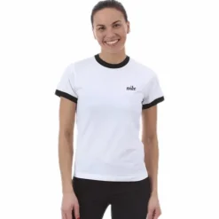 NSW SS Top Ringer White/Black
