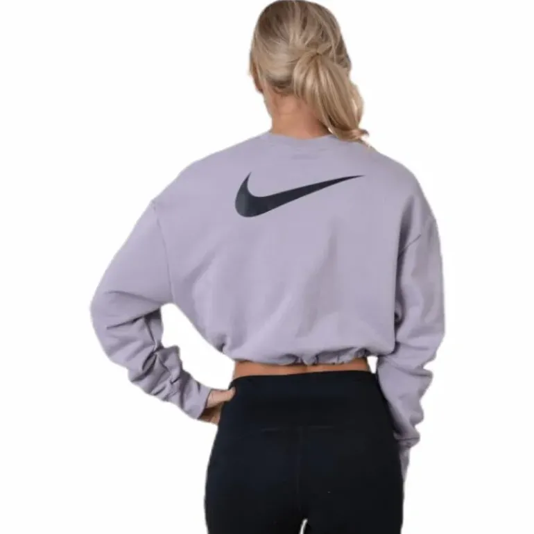 Nsw Swoosh Crew Ft Grey
