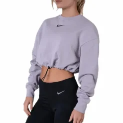 Nsw Swoosh Crew Ft Grey