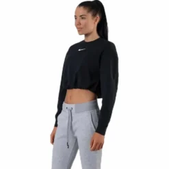 Nsw Swoosh Crew Ft White/Black