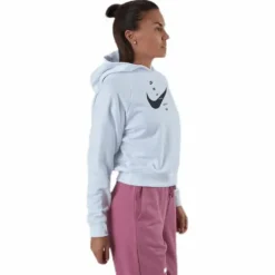 Nsw Swsh Hoodie Flc Bb White/Black