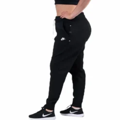 Nsw Tch Flc Pant Plus White/Black