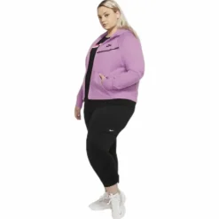 Nsw tch flc wr hoody fz plus Pink