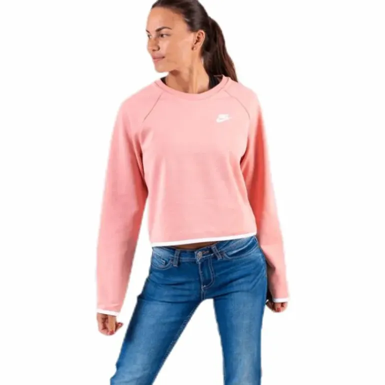 Nsw Tech Fleece Crew Pink