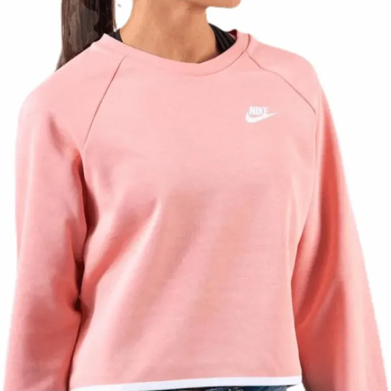 Nsw Tech Fleece Crew Pink