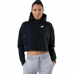 Nsw Tech Fleece Po Hoodie White/Black