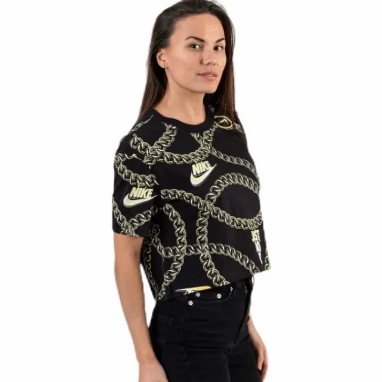 NSW Tee Glam Dunk Croap Black