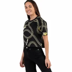 NSW Tee Glam Dunk Croap Black