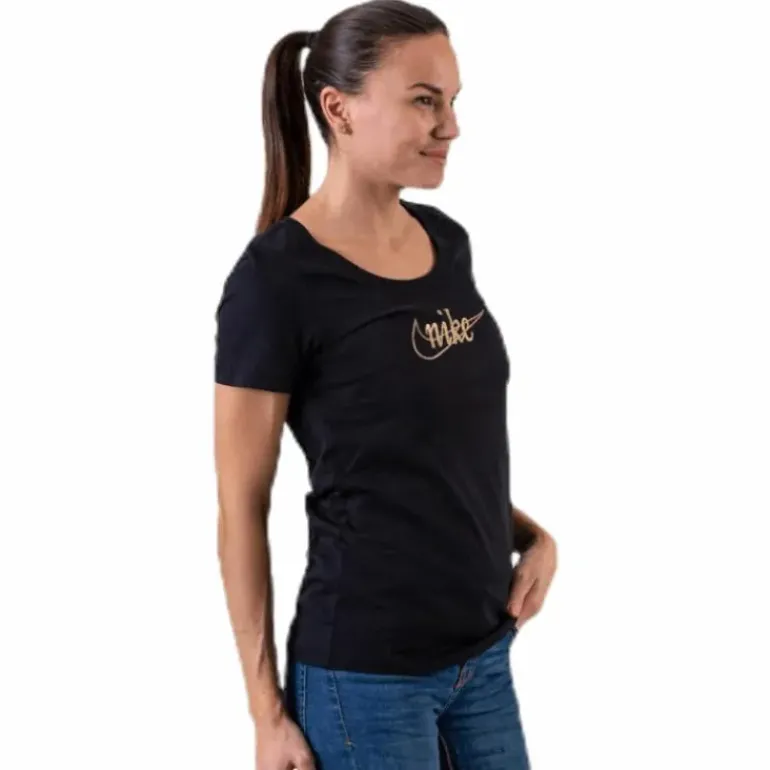 NSW Tee Glitter 1 Black/Gold