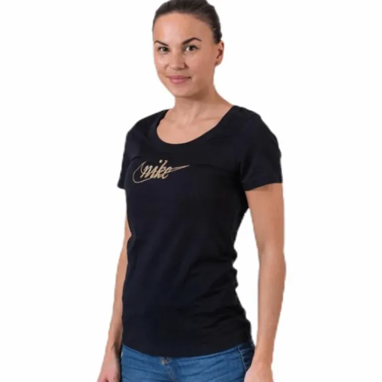 NSW Tee Glitter 1 Black/Gold